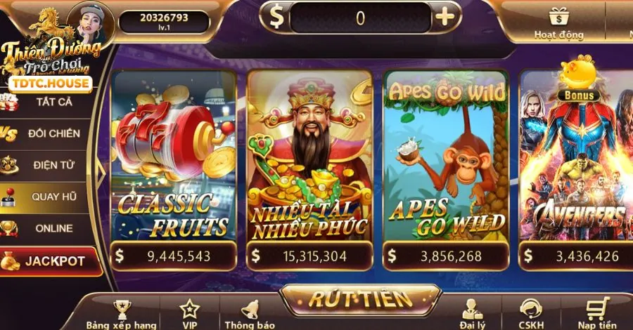 Chơi slot trên điện thoại di động với f168 app