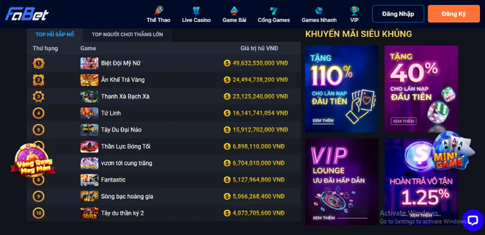Nổ hũ f168 app